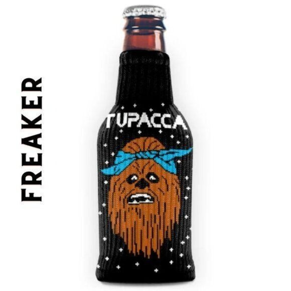 FREAKER Tupacca  Bottle Insulator Can Cup Sweater Koozie NWT - Picture 1 of 4
